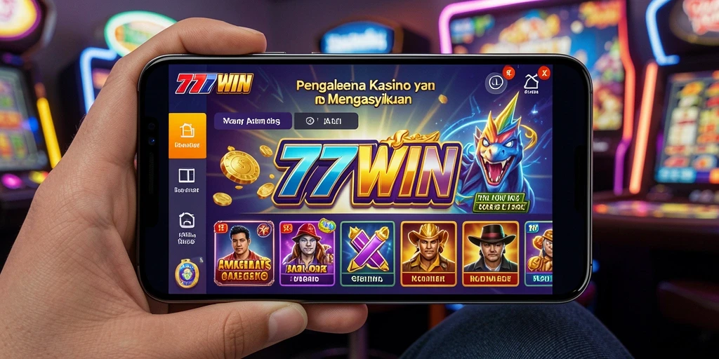 Tampilan seru gameplay 777WIN yang mendebarkan.