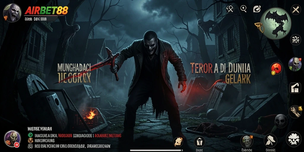 Tampilan seram dari gameplay AIRBET88 yang menakutkan.