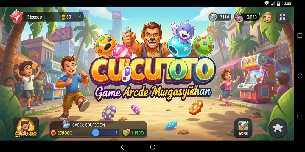 Tampilan gameplay CUCUTOTO yang seru dan mengasyikkan.