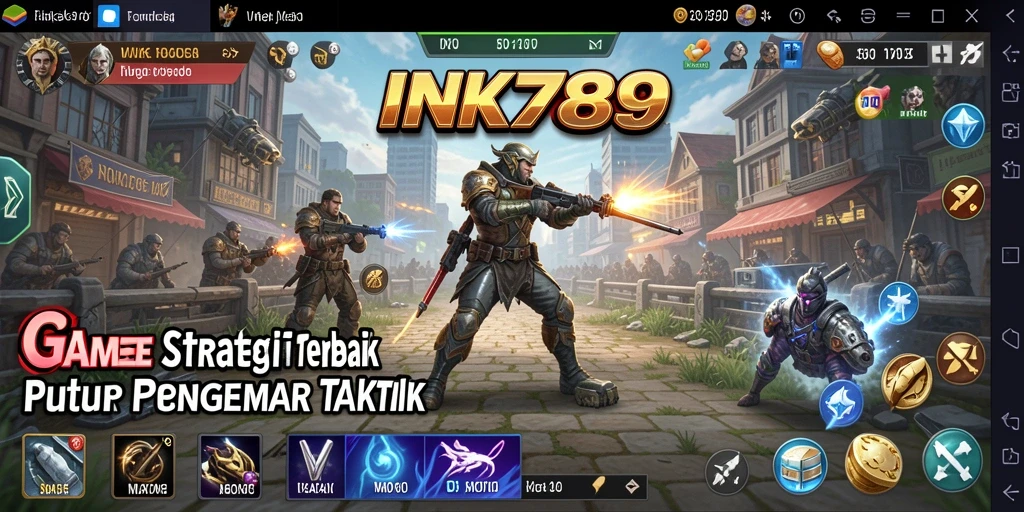 Screenshot gameplay INK789 menampilkan aksi strategi yang mendebarkan.