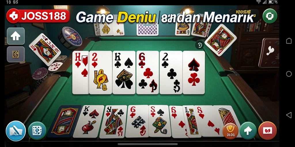 Tampilan gameplay seru JOSS188 dengan teman-teman.