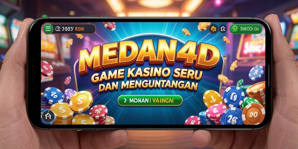 Tampilan gameplay penuh aksi dalam MEDAN4D yang mendebarkan.