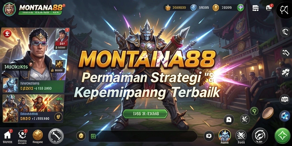 Tampilan gameplay MONTANA88 yang menarik dan strategis.