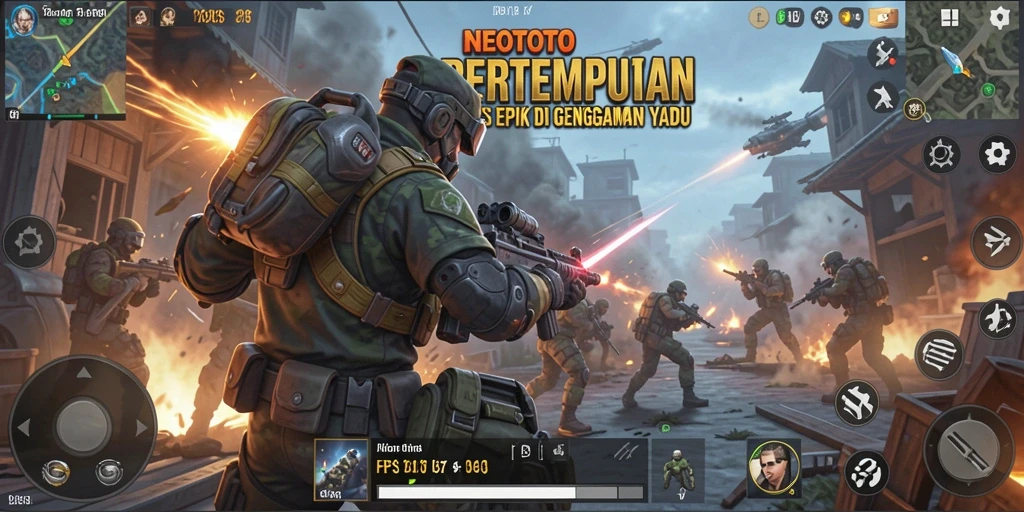 Tampilan gameplay NEOTOTO yang mendebarkan dan intens.