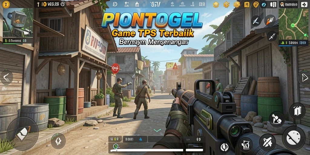 Screenshot gameplay TPS yang menarik dan seru di PIONTOGEL.
