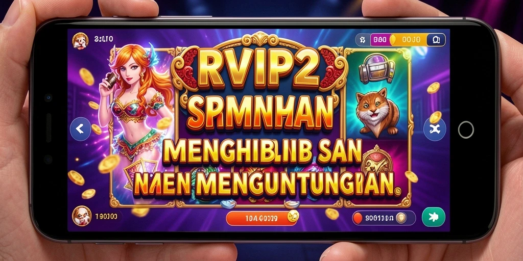 Gameplay slot RVIP2 yang seru dan penuh warna.