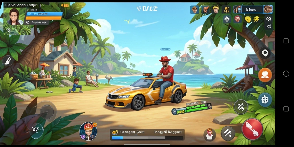 Gameplay seru dan menyenangkan dalam VV62 untuk semua umur.